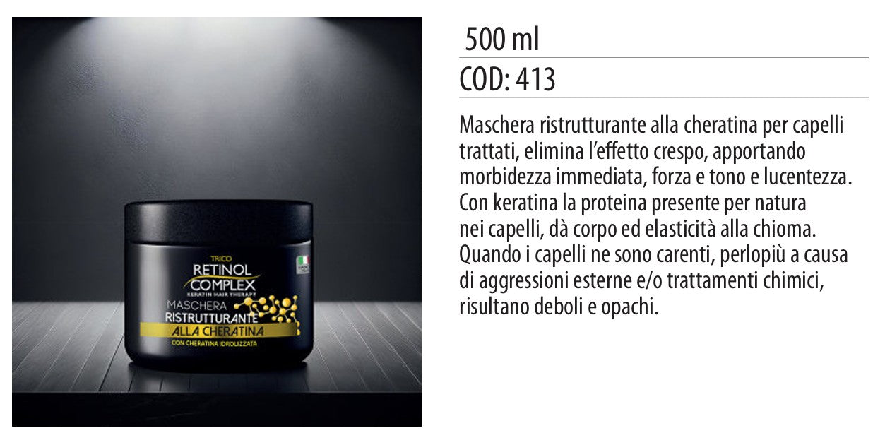 Maschera capelli CHERATINA 500ml