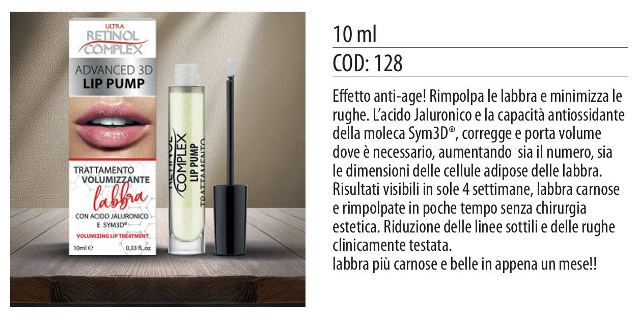 Lip Pump Volumizzante Labbra TRASPARENTE