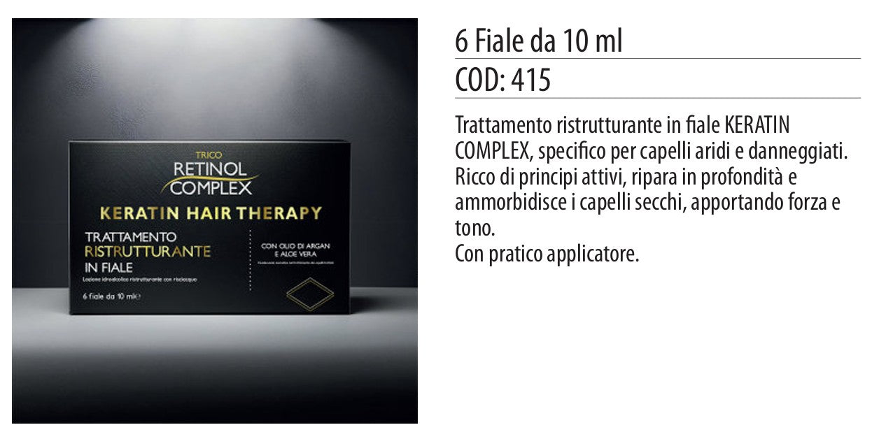 Fiale Capelli Trattamento RISTRUTTURANTE 6pz