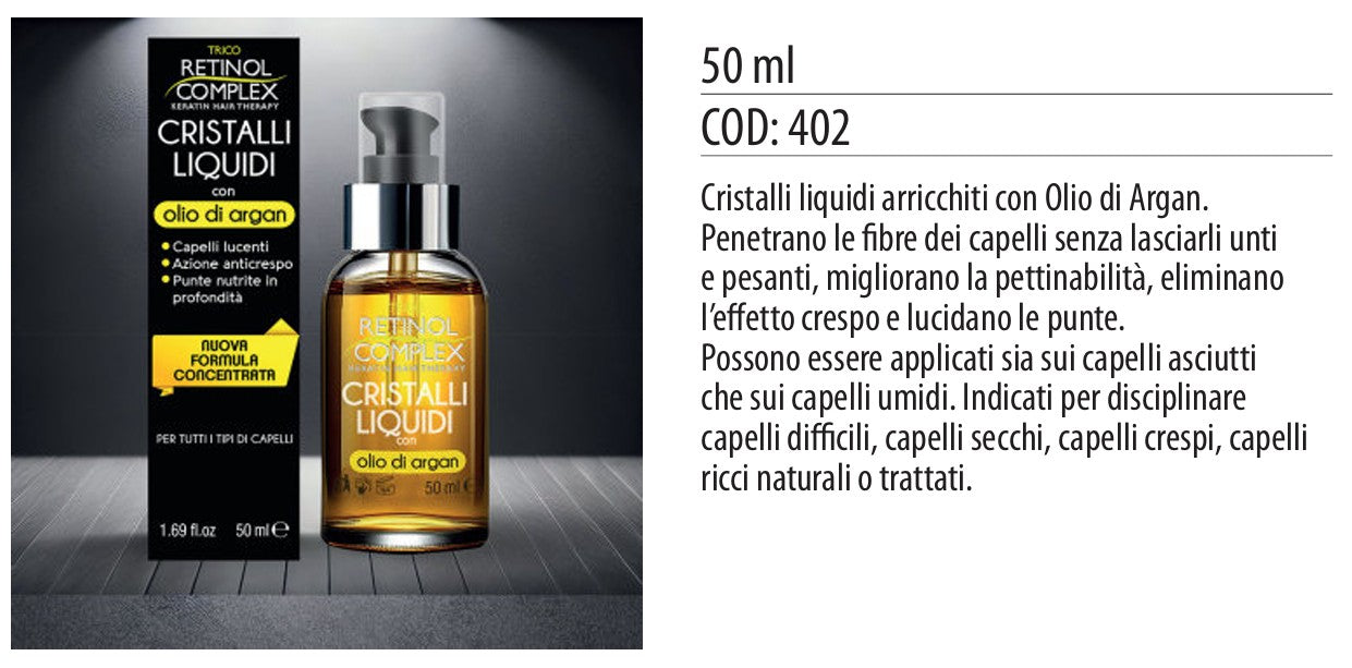 Cristalli Liquidi OLIO ARGAN 50ml