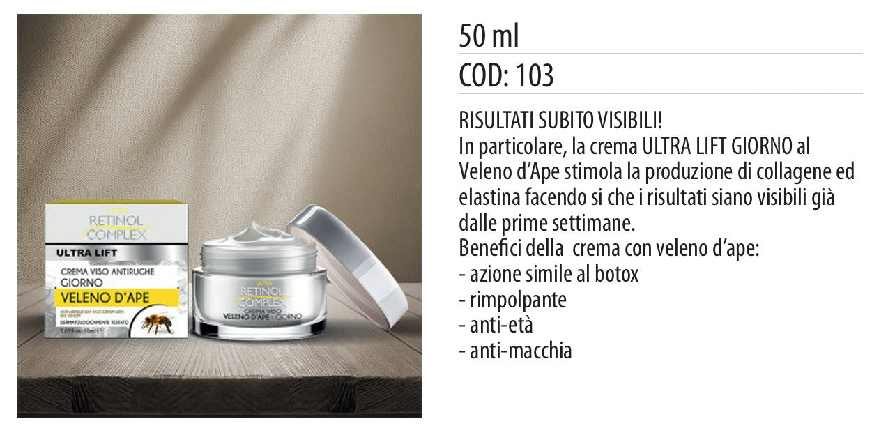 Crema viso VELENO D'APE 50ml