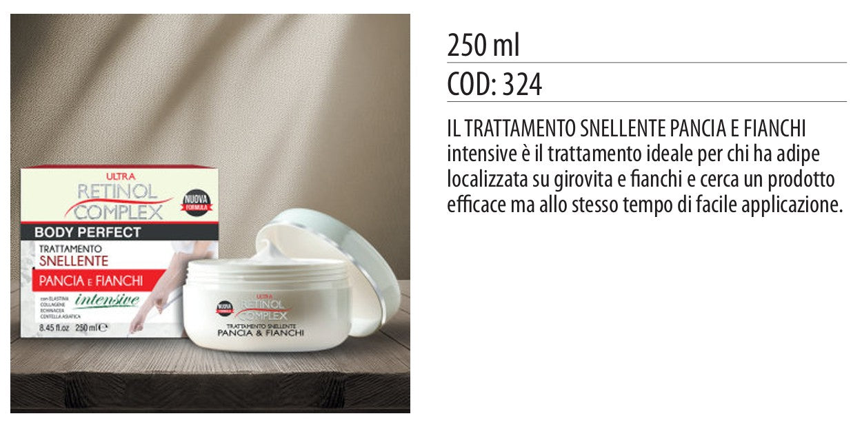 Trattamento corpo SNELLENTE PANCIA e FIANCHI 250ml