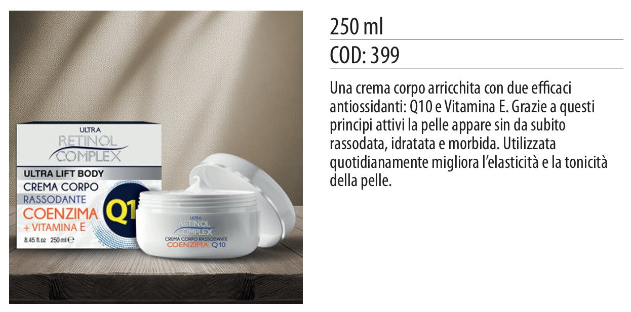 Crema corpo COENZIMA Q10 250ml
