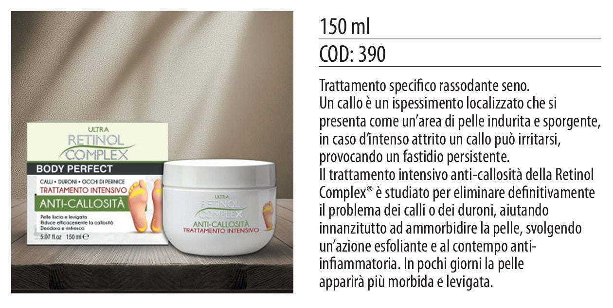 Trattamento piedi ANTI-CALLOSITA' 150ml