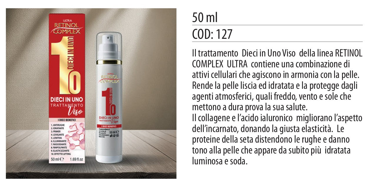 Trattamento 10 in 1 VISO 50ml