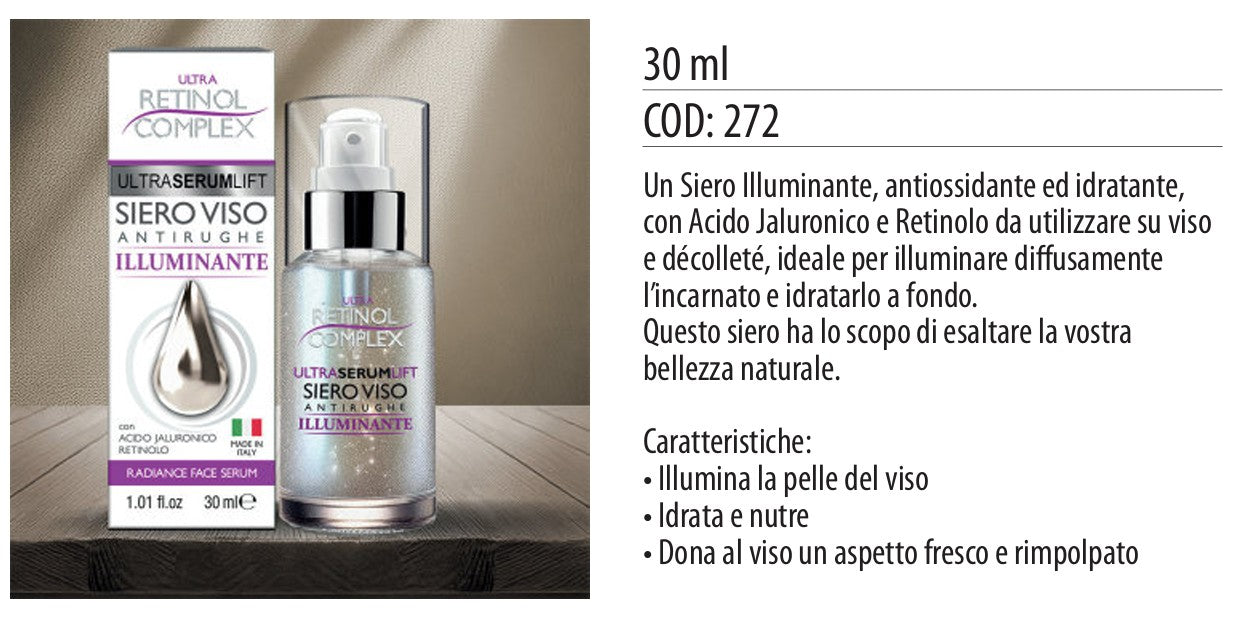 Siero viso ILLUMINANTE 30ml