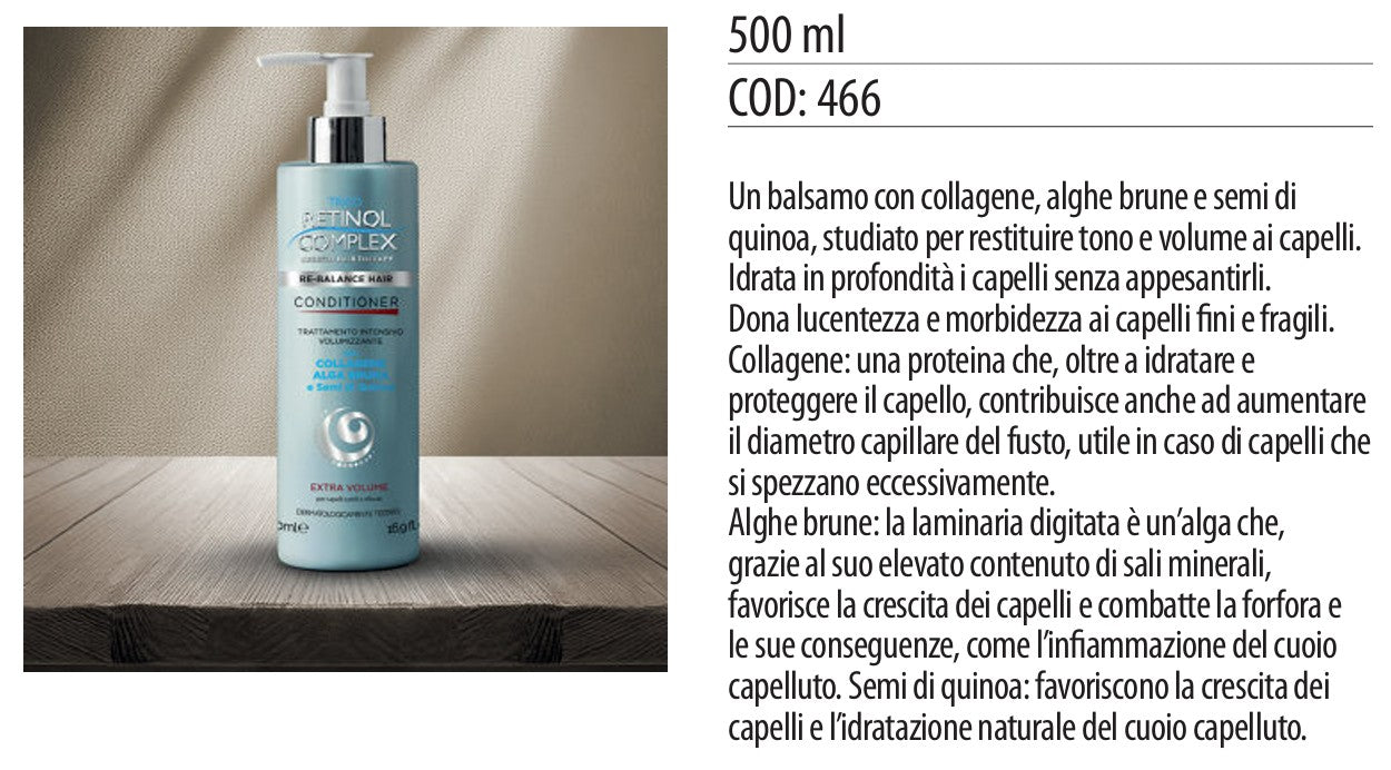 Conditioner TRATTAMENTO INTENSIVO VOLUMIZZANTE 500ml