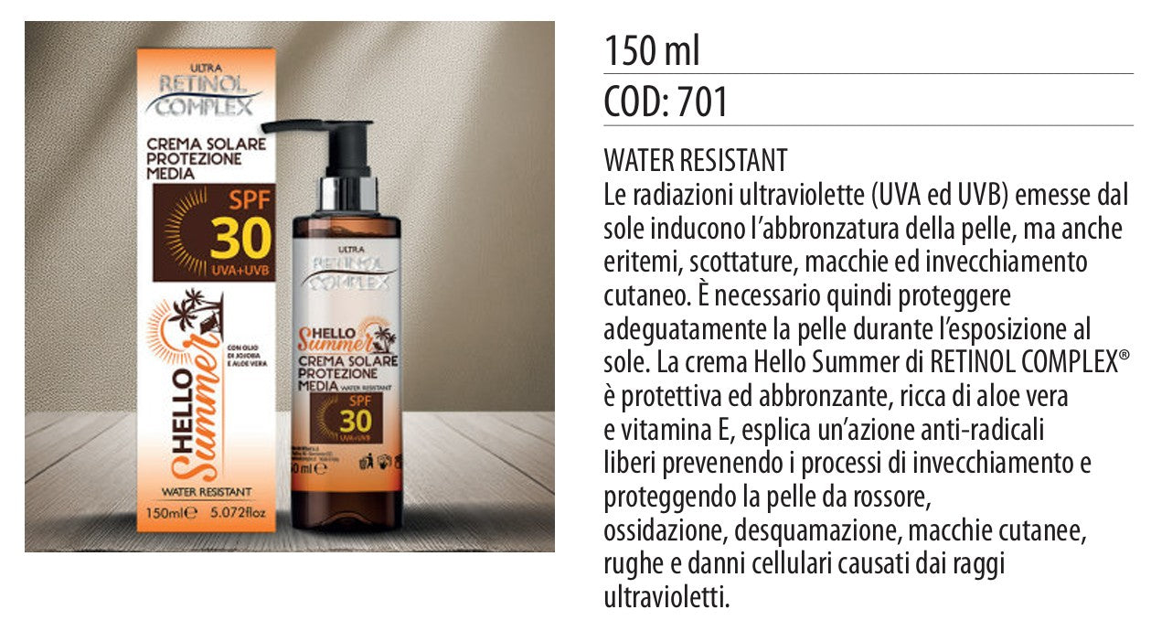 CREMA Protezione Solare SPF 30 150 ml