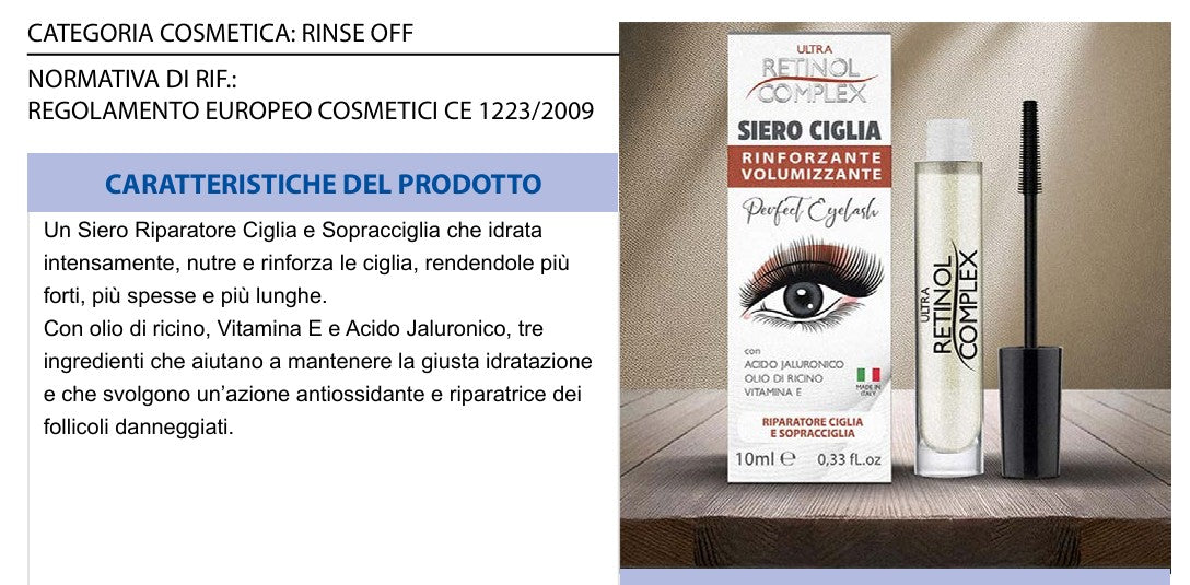 Siero CIGLIA RINFORZANTE 10ml
