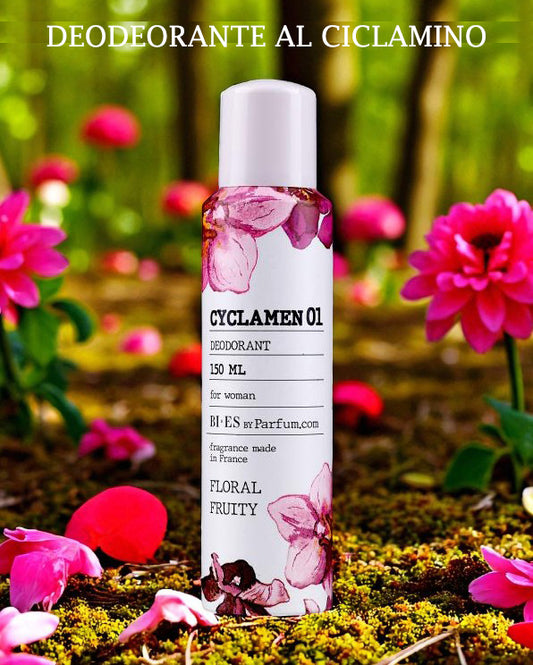 Blister 12pz. Deodorante Bi.Es. CYCLAMEN (Ciclamino) 150ml