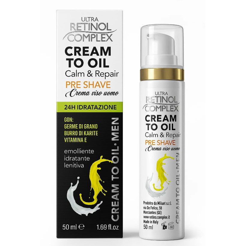 Crema viso uomo PRE-BARBA 50ml