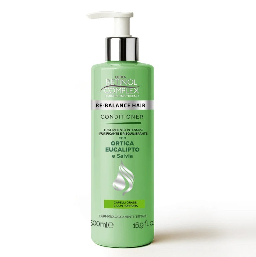 Conditioner TRATTAMENTO INTENSIVO capelli GRASSI CON FORFORA 500ml