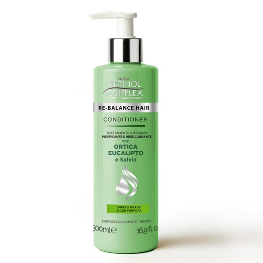Conditioner TRATTAMENTO INTENSIVO capelli GRASSI CON FORFORA 500ml