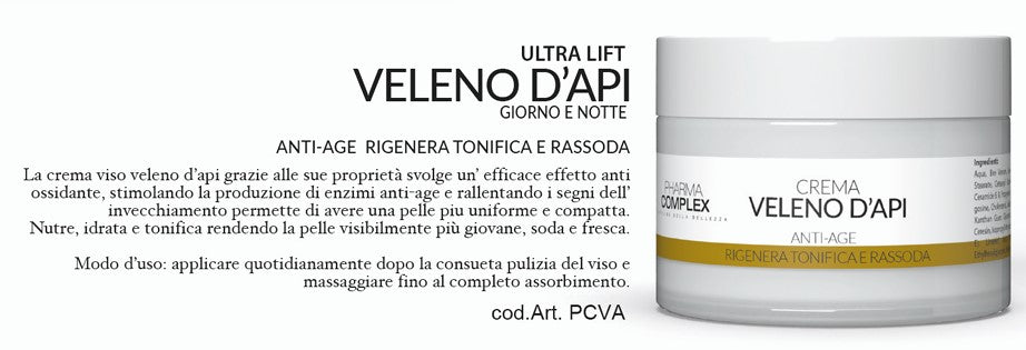 Pharma Complex CREMA VISO VELENO D'API 50ml