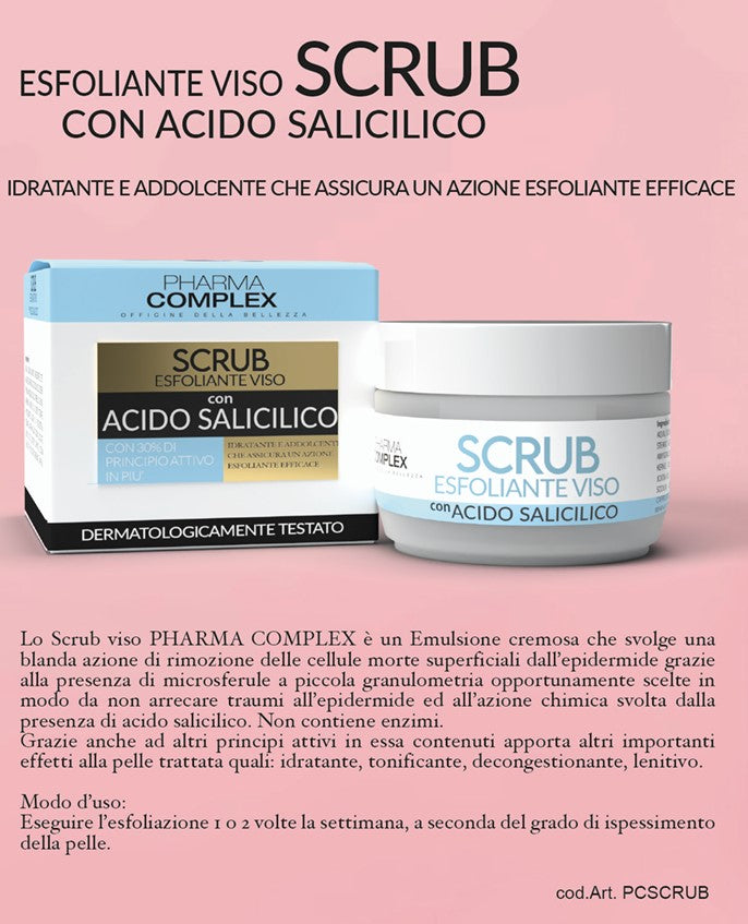 Pharma Complex SCRUB VISO ACIDO SALICILICO 50ml