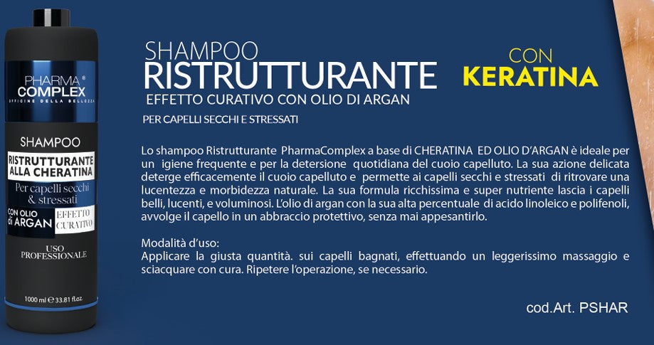 Pharma Complex SHAMPOO RISTRUTTURANTE CHERATINA 1000ml