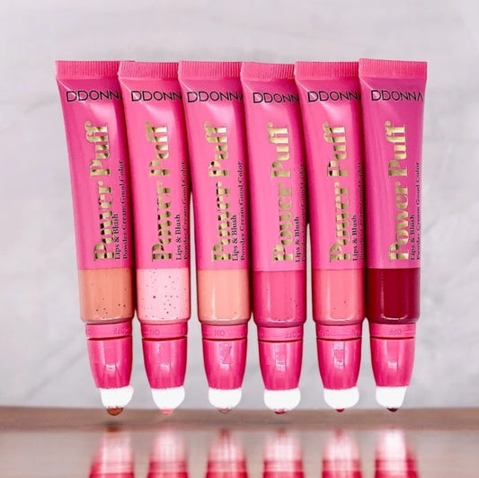 13336A 2 in 1 Labbra & Blush POWER PUFF (con spugnetta applicatore)