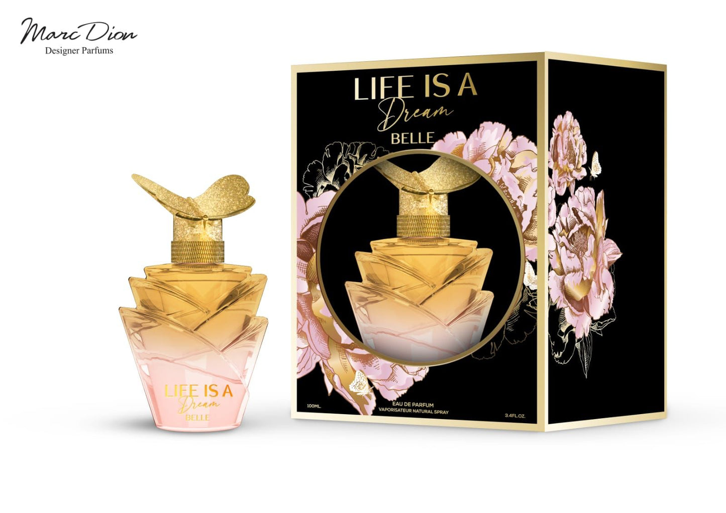 Profumo Marc Dion LIFE IS A DREAM BELLE 100 ml