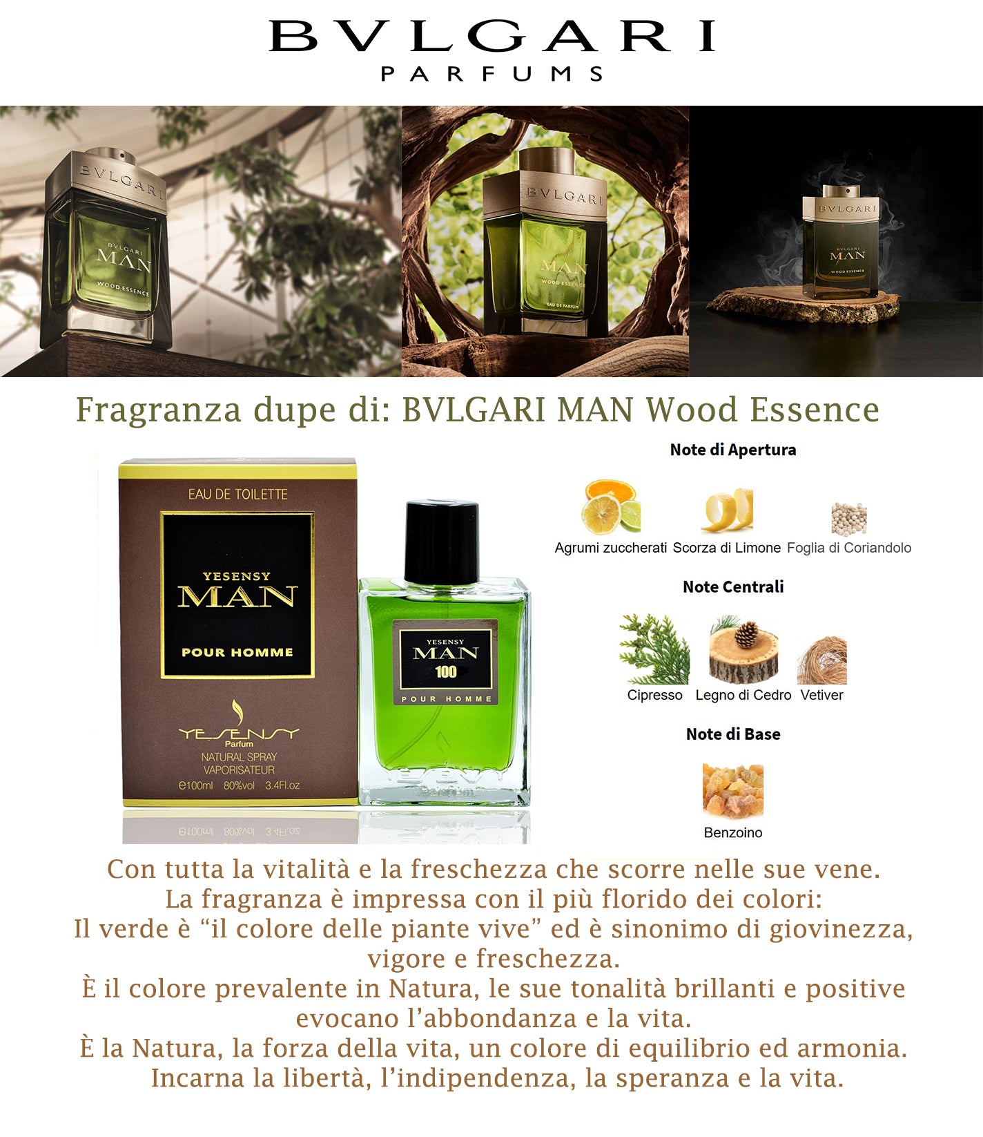 Profumo Sensinity MAN 100 ml
