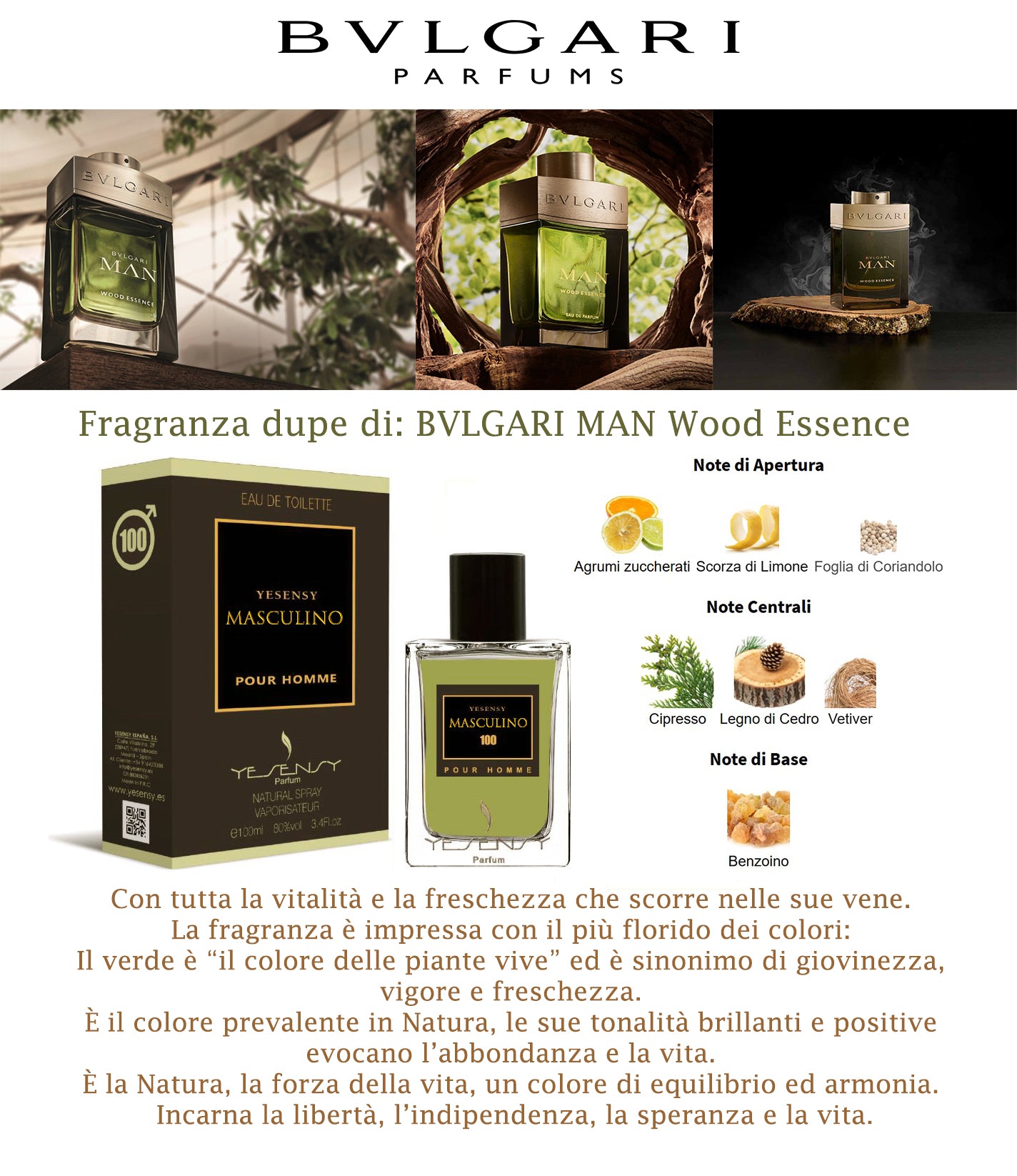 Profumo Sensinity MASCULINO 100 ml
