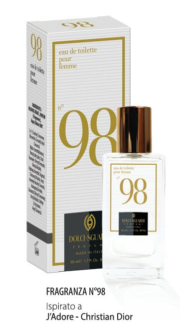 Profumo DOLCI SGUARDI N.98 (J’adore) 50 ml