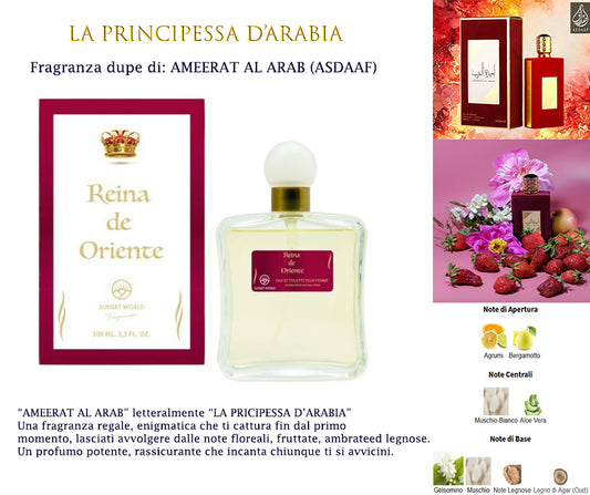 Profumo Sunset World REINA DE ORIENTE 100ml