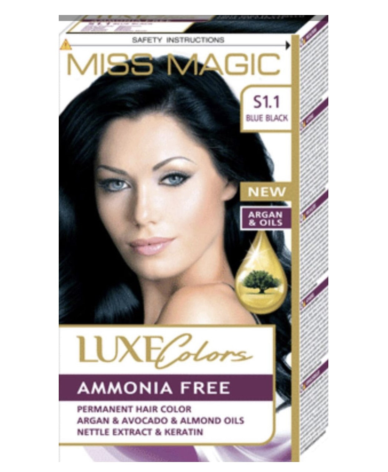 MISS MAGIC S 1.1 Senza Ammoniaca Nero Blu