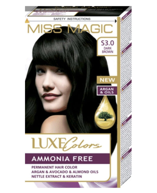 MISS MAGIC S 3.0 Senza Ammoniaca Castano Scuro