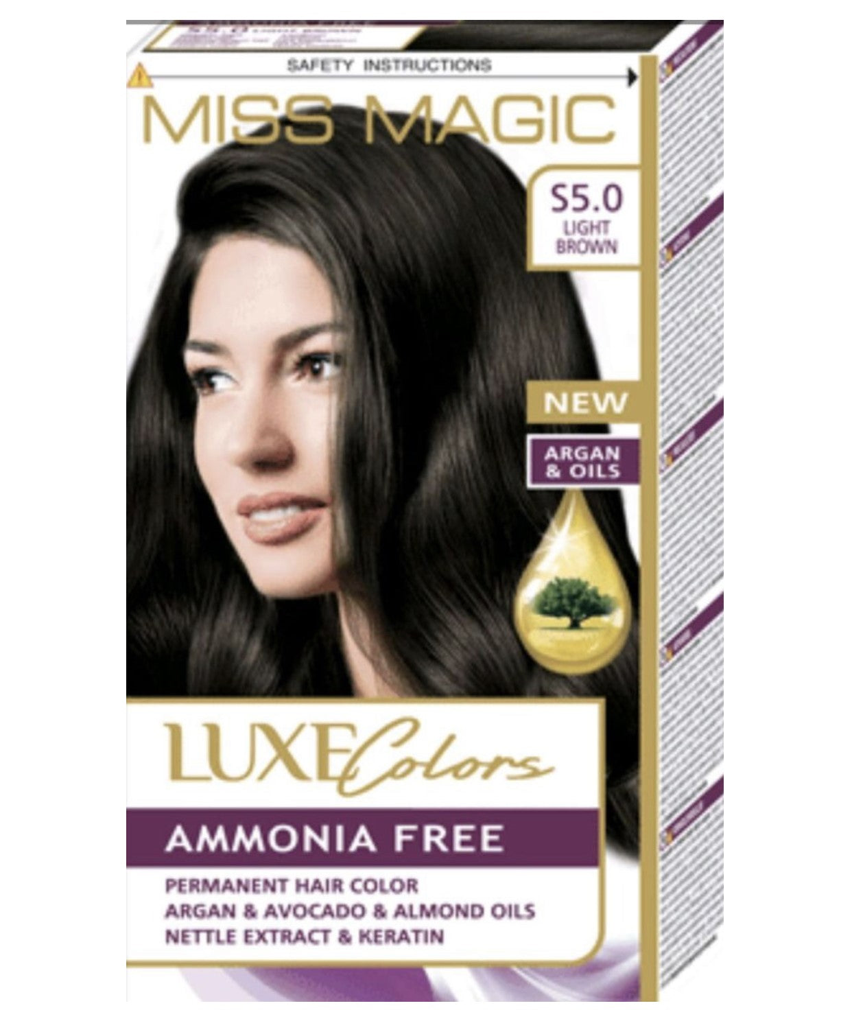 MISS MAGIC S 5.0 Senza Ammoniaca Castano Chiaro