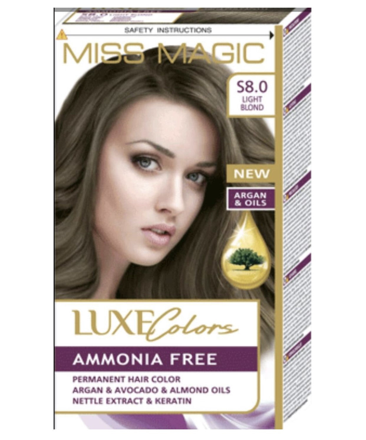 MISS MAGIC S 8.0 Senza Ammoniaca Biondo Chiaro