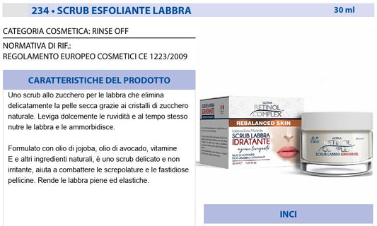 Scrub labbra IDRATANTE 50ml