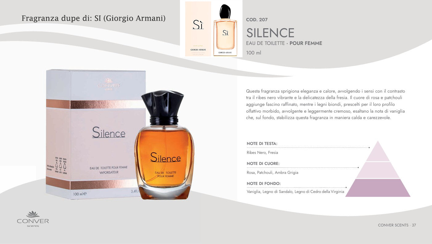 Profumo Conver Scent SILENCE 100 ml
