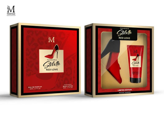 Confezione Regalo Montage STILETTO RED LOVE