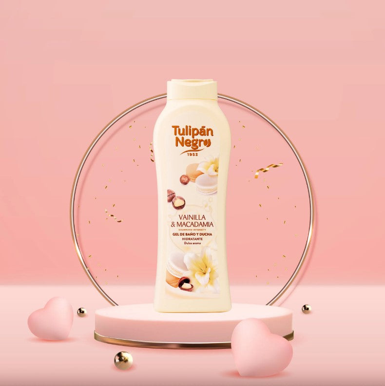 Blister da 6pz Gel Bagnodoccia VANIGLIA & MACADAMIA 650ml