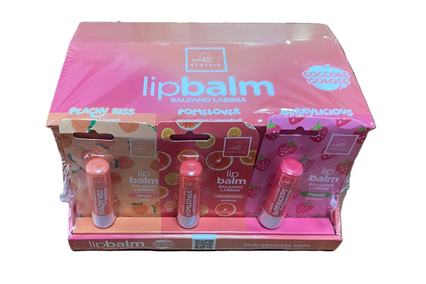 Burrocacao Coccole Golose PESCA-POMPELMO-FRAGOLA