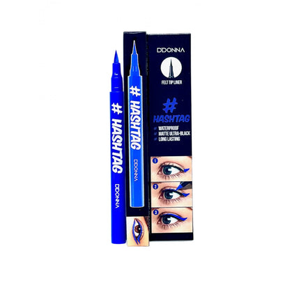 11251B Eyeliner BLU a penna HASHTAG waterproof