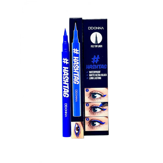 11251B Eyeliner BLU a penna HASHTAG waterproof