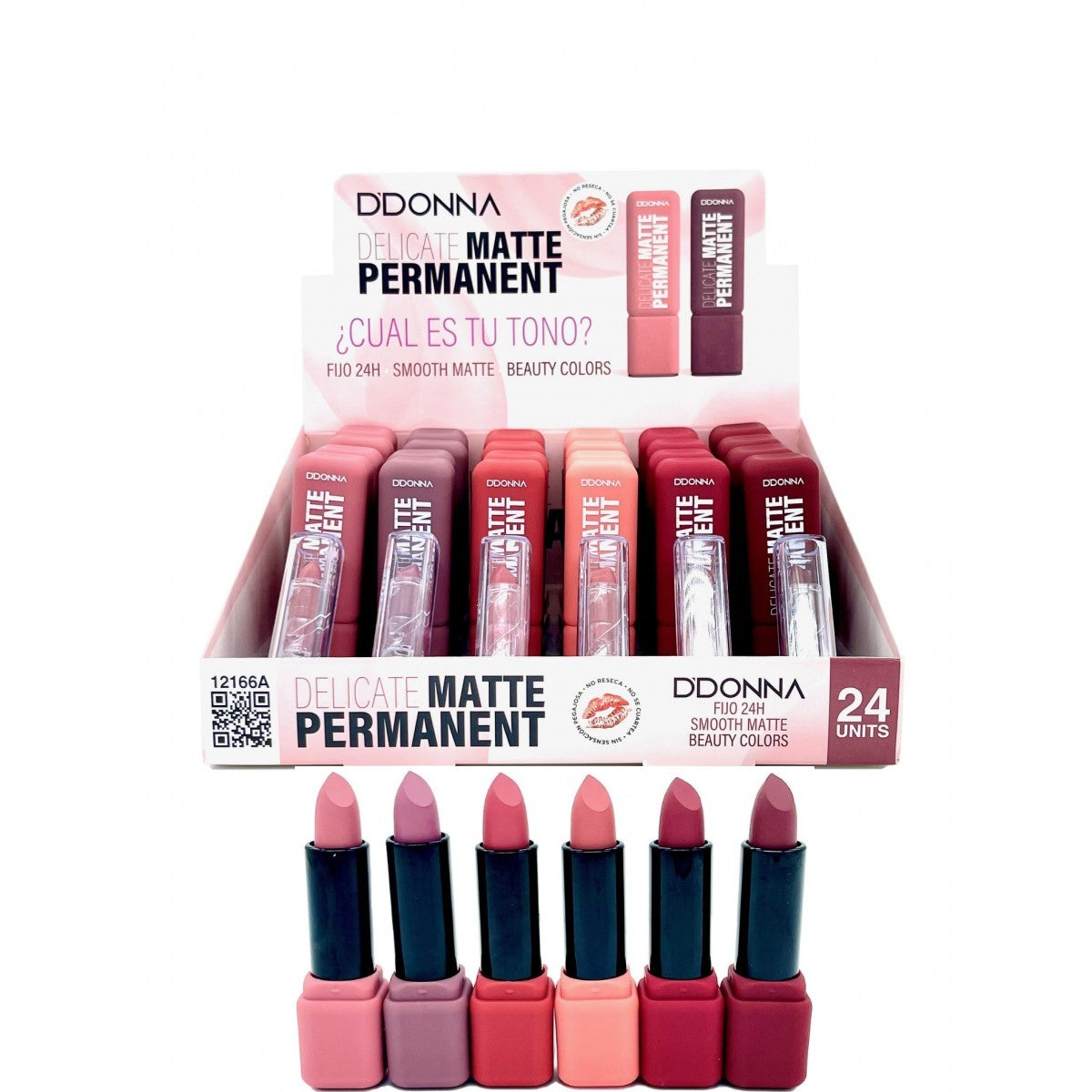 12166A Rossetto Delicate MATTE PERMANENT