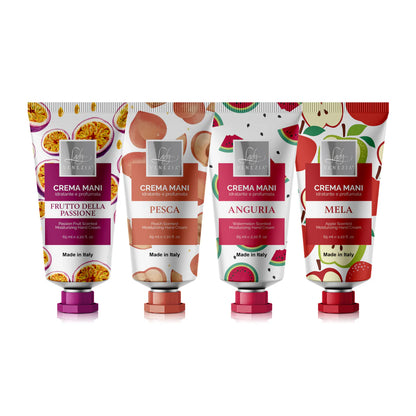 Creme Mani "FRUTTA" Idratanti e Profumate 65 ml