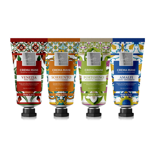 Creme Mani "COLLEZIONE CERAMICHE" Idratanti e Profumate 65 ml