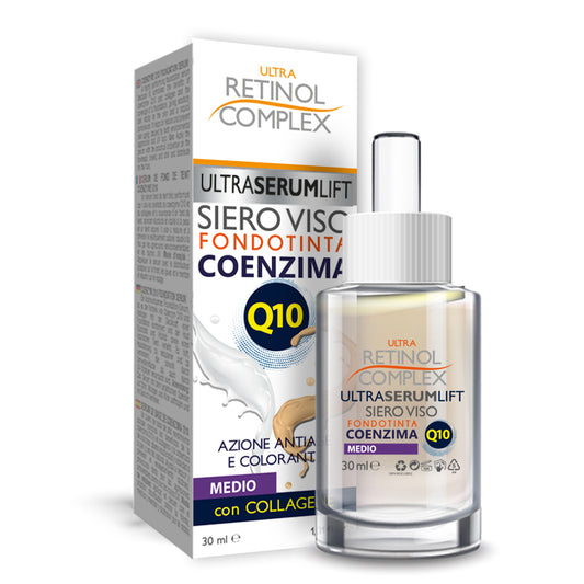 SIERO FONDOTINTA CON COENZIMA Q10 E COLLAGENE MEDIO 30ml