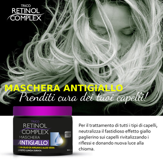 Maschera capelli ANTIGIALLO 300ml