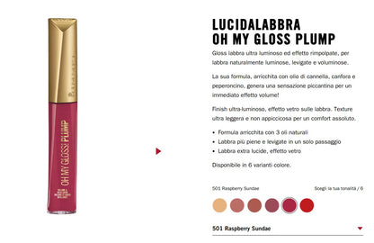 Rimmel London Oh My Gloss Plump N.501