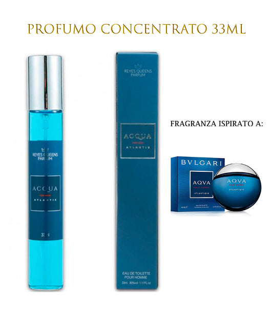 Profumo concentrato ACQUA ATLATIC 33 ml