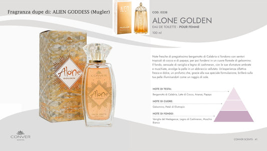 Profumo Conver Scent ALONE GOLD 100 ml