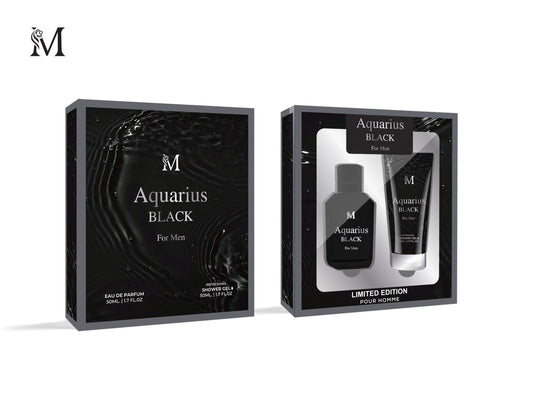 CONFEZIONE REGALO AQUARIUS BLACK