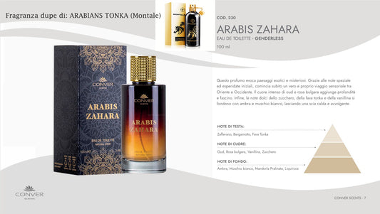 Profumo Conver Scent ARABIS ZAHARA
