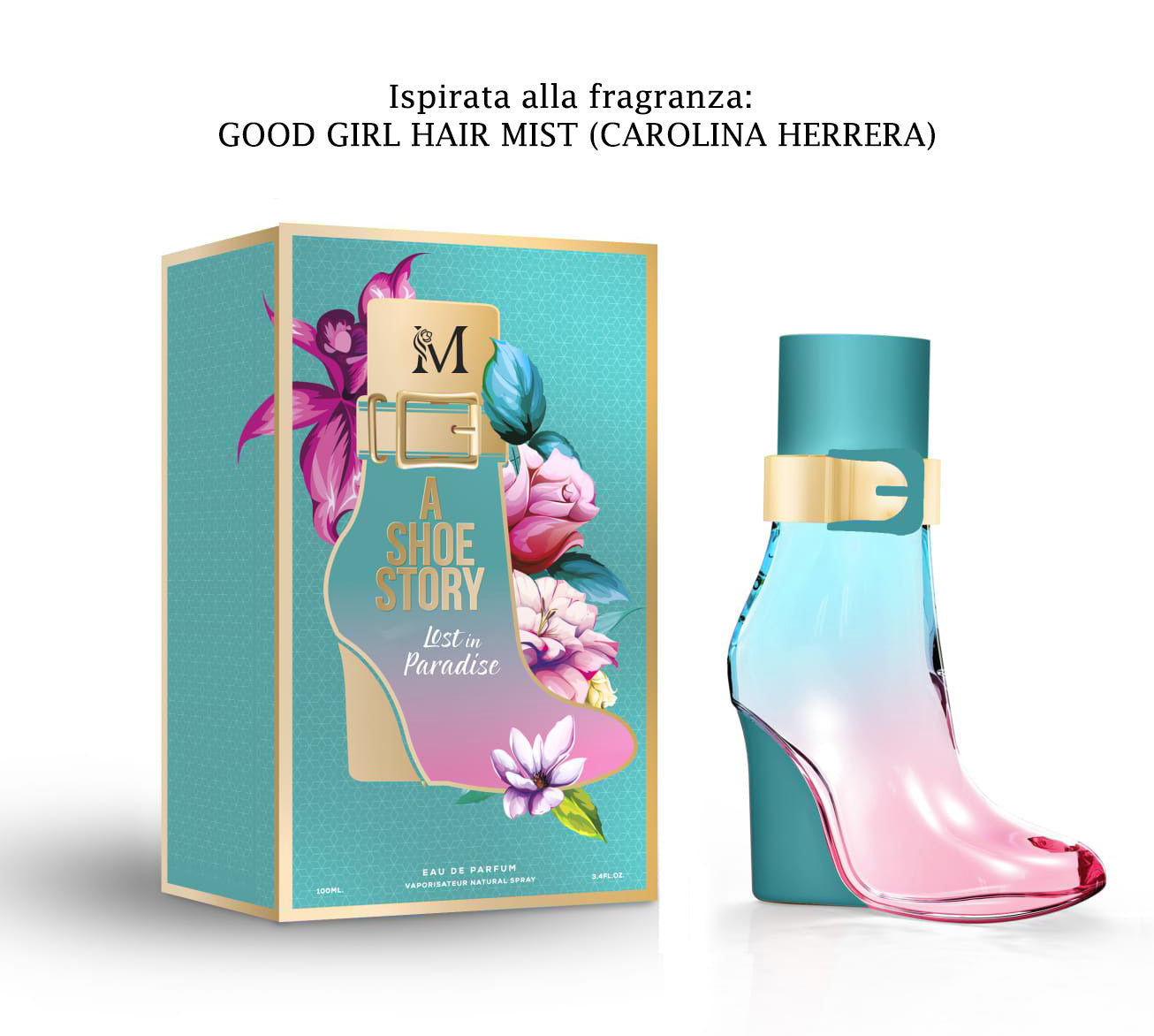 Profumo Montage A SHOE STORY LOST IN PARADISE 100 ml
