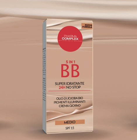 PHARMA COMPLEX BB CREAM 5 IN 1 MEDIO