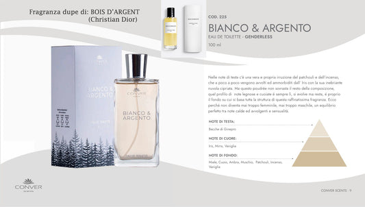 Profumo Conver Scent BIANCO ARGENTO 100 ml